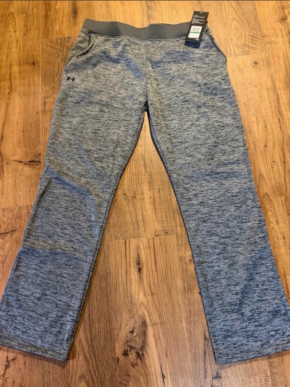 Under Armour Kids Gray Marled Fleece Joggers